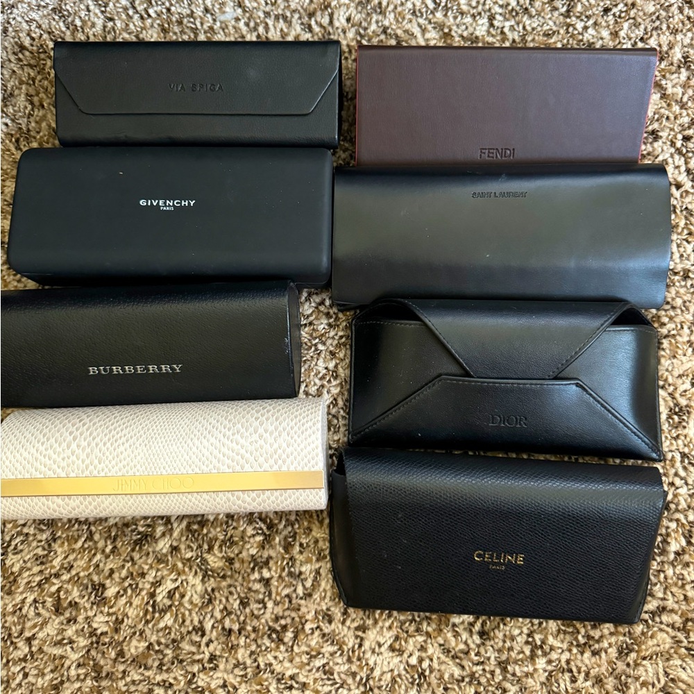 Designer eyeglass case
